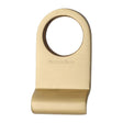 Heritage Brass Door Furniture Satin Brass / Rim Profile Cylinder Pulls Heritage Brass - Round Cylinder Pull Satin Brass Finish