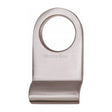 Heritage Brass Door Furniture Satin Nickel / Rim Profile Cylinder Pulls Heritage Brass - Round Cylinder Pull Satin Nickel Finish