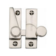 Heritage Brass Window Furniture Polished Nickel / Sash Window Quadrant Fasteners / No Heritage Brass - Sash Fastener Polished Nickel Finish