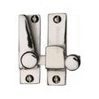 Heritage Brass Window Furniture Polished Nickel / Sash Window Quadrant Fasteners / Yes Heritage Brass - Sash Fastener Polished Nickel Finish