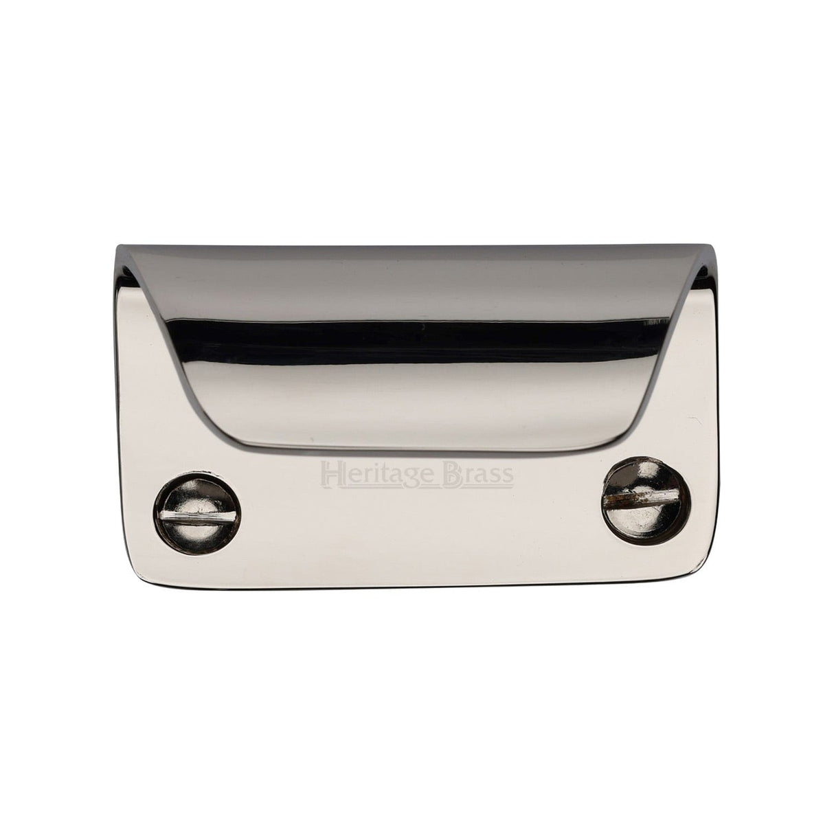 Heritage Brass Window Furniture Polished Nickel / Sash Window Lifts Heritage Brass - Sash Lift 65mm Polished Nickel Finish