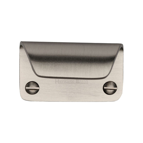 Heritage Brass Window Furniture Satin Nickel / Sash Window Lifts Heritage Brass - Sash Lift 65mm Satin Nickel finish