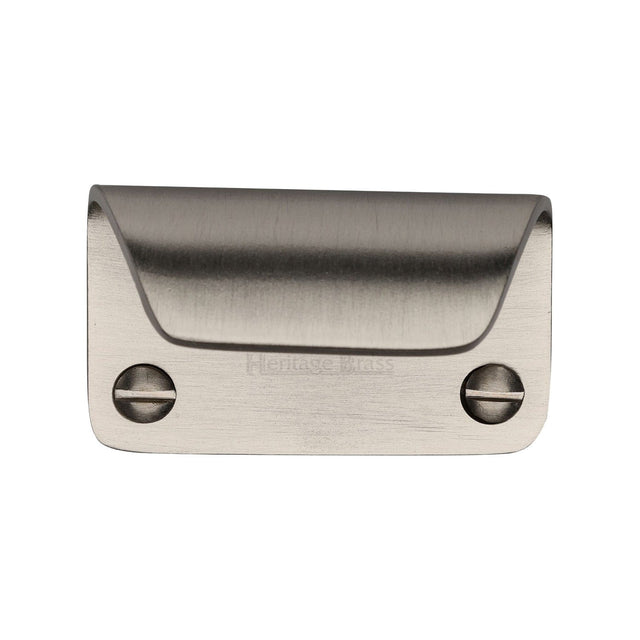 Heritage Brass Window Furniture Satin Nickel / Sash Window Lifts Heritage Brass - Sash Lift 65mm Satin Nickel finish