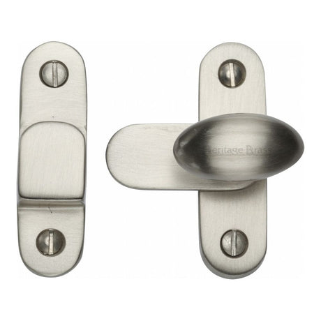Heritage Brass Cabinet Hardware Satin Nickel / Showcase Catch Heritage Brass - Showcase Fastener Satin Nickel Finish