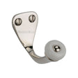 Heritage Brass Accessories Polished Nickel / Single Coat Hooks Heritage Brass - Single Robe Hook Polished Nickel Finish