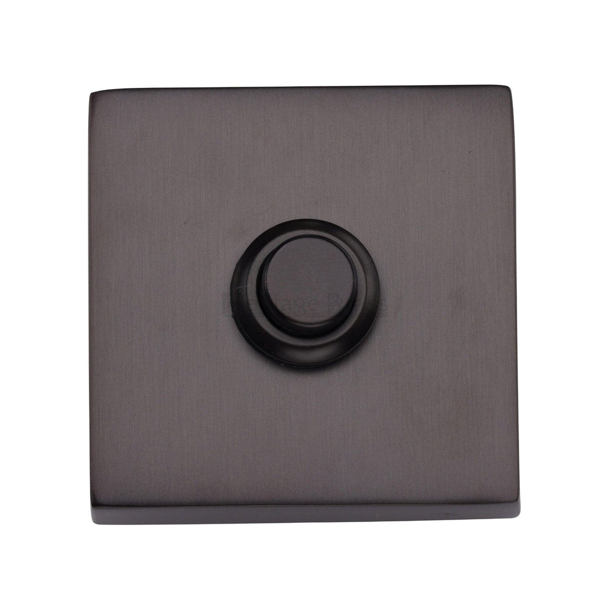 Heritage Brass Door Furniture Matt Bronze / Square Bell Push Heritage Brass - Square Bell Push Matt Bronze finish