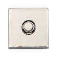 Heritage Brass Door Furniture Polished Nickel / Square Bell Push Heritage Brass - Square Bell Push Polished Nickel finish