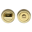 Heritage Brass Door Furniture Polished Brass / No Heritage Brass - Thumbturn & Emergency Release Polished Brass Finish