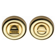 Heritage Brass Door Furniture Polished Brass / No Heritage Brass - Thumbturn & Emergency Release Polished Brass Finish