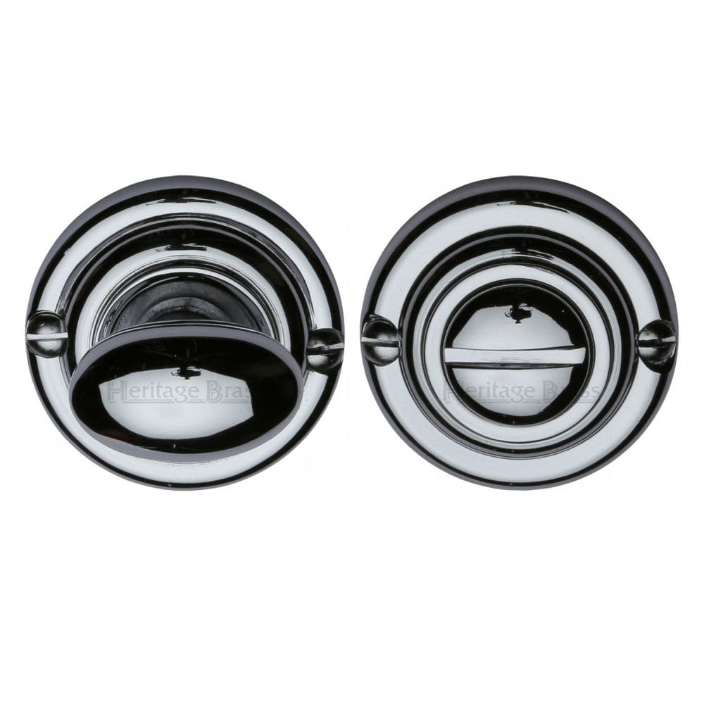 Heritage Brass Door Furniture Polished Chrome / No Heritage Brass - Thumbturn & Emergency Release Polished Chrome Finish