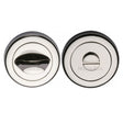 Heritage Brass Door Furniture Polished Nickel / No Heritage Brass - Thumbturn & Emergency Release Polished Nickel Finish