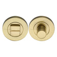 Heritage Brass Door Furniture Satin Brass / No Heritage Brass - Thumbturn & Emergency Release Satin Brass Finish