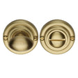 Heritage Brass Door Furniture Satin Brass / No Heritage Brass - Thumbturn & Emergency Release Satin Brass Finish