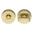 Heritage Brass Door Furniture Satin Brass / No Heritage Brass - Thumbturn & Emergency Release Satin Brass Finish
