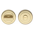 Heritage Brass Door Furniture Satin Brass / No Heritage Brass - Thumbturn & Emergency Release Satin Brass Finish
