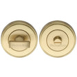 Heritage Brass Door Furniture Satin Brass / No Heritage Brass - Thumbturn & Emergency Release Satin Brass Finish