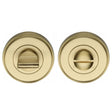 Heritage Brass Door Furniture Satin Brass / No Heritage Brass - Thumbturn & Emergency Release Satin Brass Finish