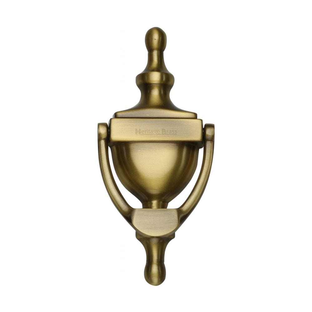 Heritage Brass Door Furniture Antique Brass / Urn Door Knocker Heritage Brass - Urn Knocker 6" Antique Brass Finish