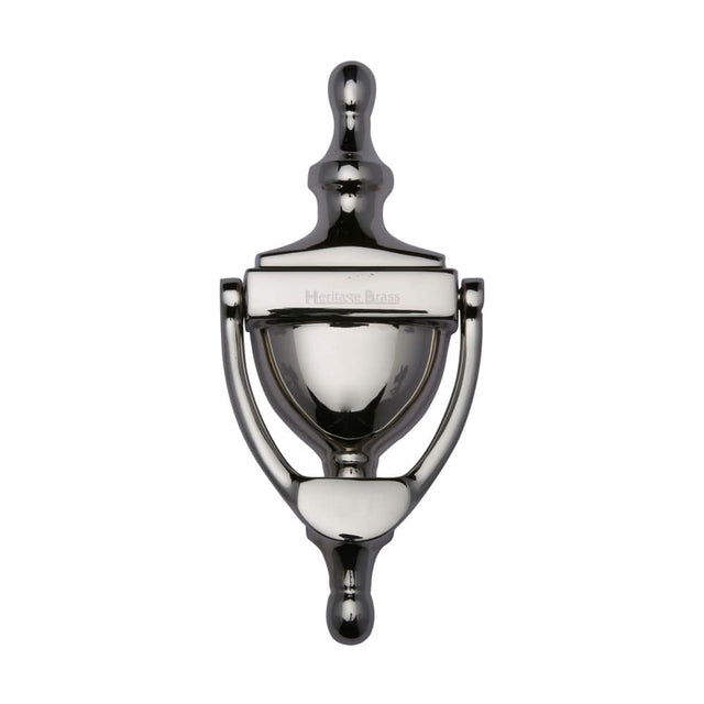 Heritage Brass Door Furniture Polished Nickel / Urn Door Knocker Heritage Brass - Urn Knocker 6" Polished Nickel Finish