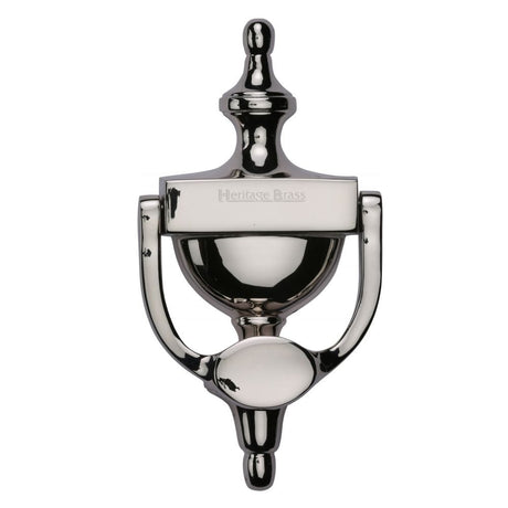 Heritage Brass Door Furniture Polished Nickel / Urn Door Knocker Heritage Brass - Urn Knocker 7 1/4" Polished Nickel Finish