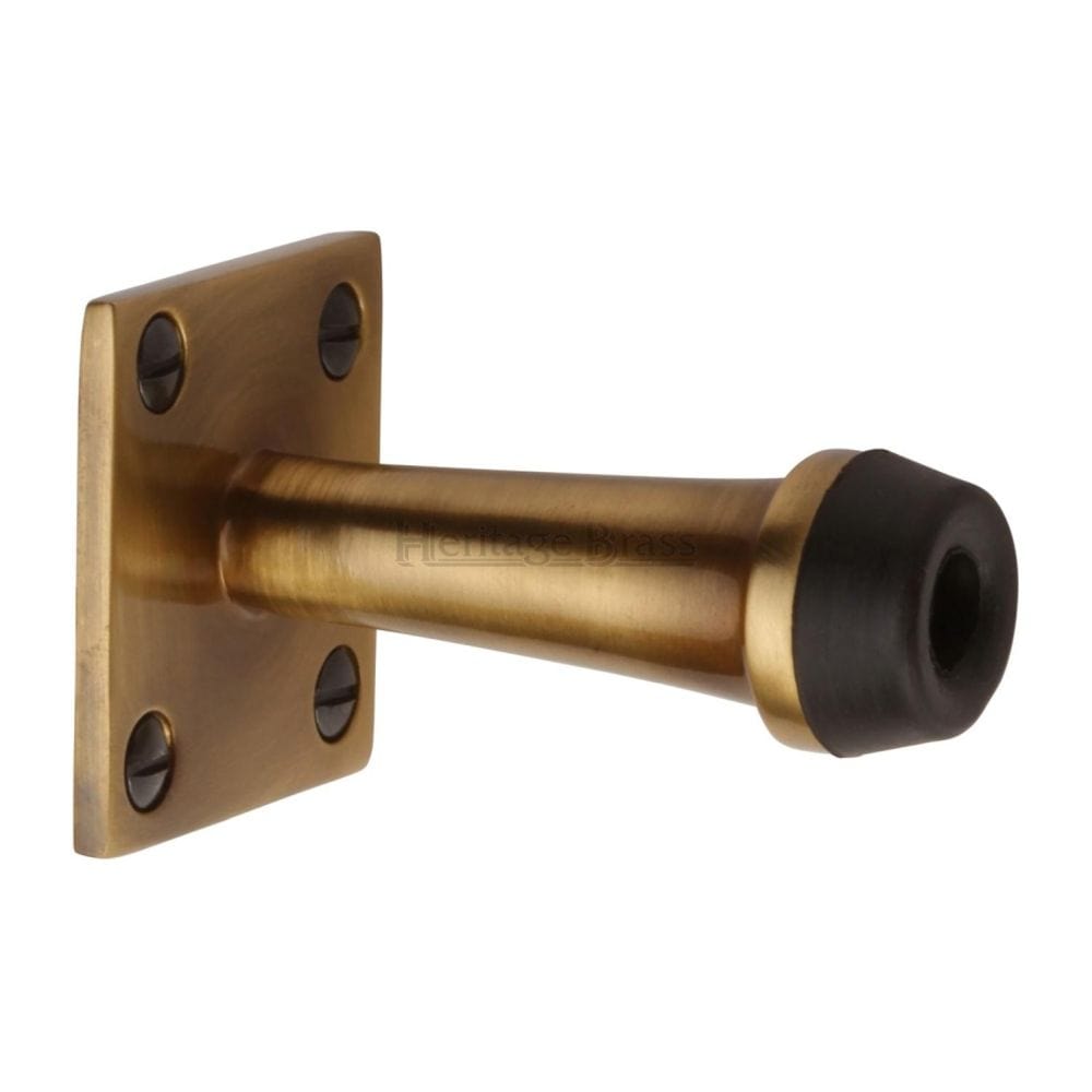 Heritage Brass Door Furniture Antique Brass / Projection Door Stop Heritage Brass - Wall Mounted Door Stop 2 1/2" Antique Brass Finish