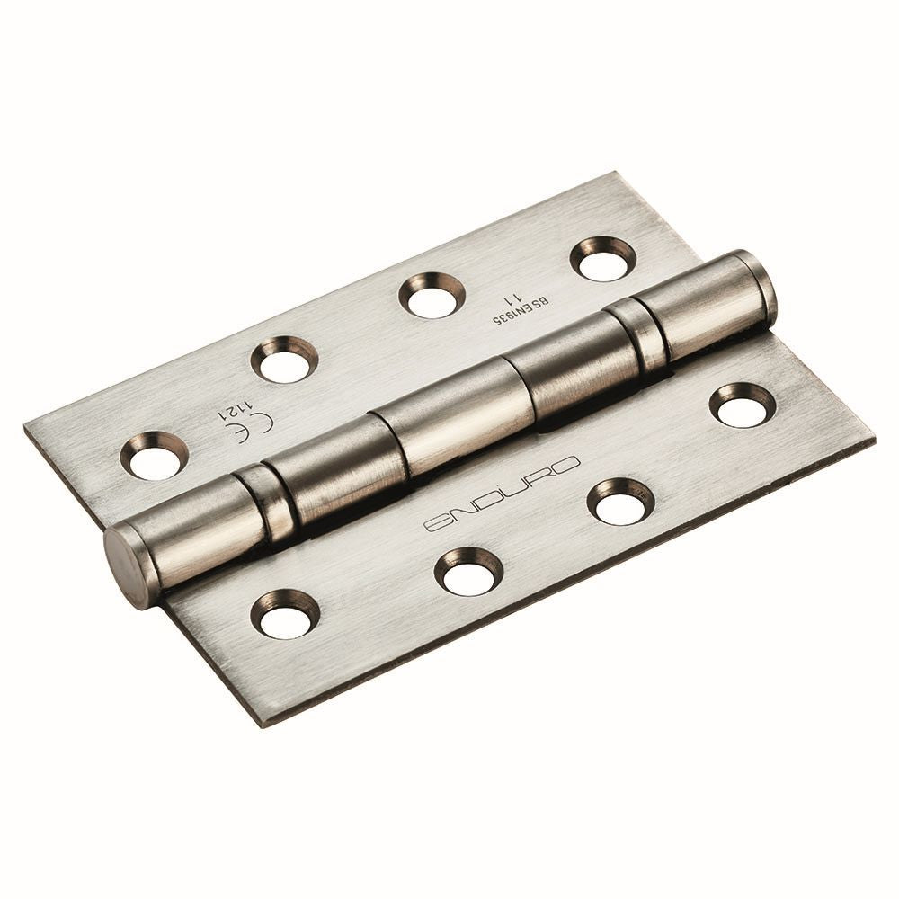 High quality image of Eurospec - Grade 11 Ball Bearing Hinge 102 x 67mm - SSS | Sku. hin14252-11sss | Trade Door Handles, Kendal.