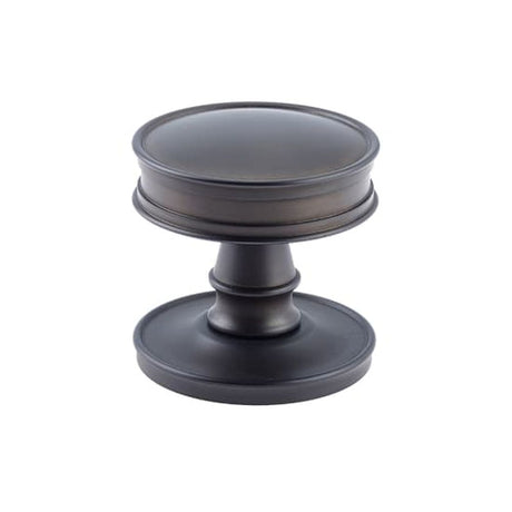 This is an image of a Burlington - Berkeley Mortice knob - Dark Bronze  that is availble to order from Trade Door Handles in Kendal.