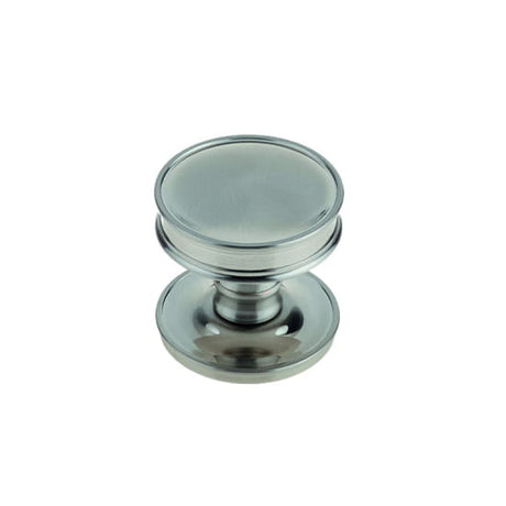 This is an image of a Burlington - Berkeley Mortice knob - Satin Nickel  that is availble to order from Trade Door Handles in Kendal.