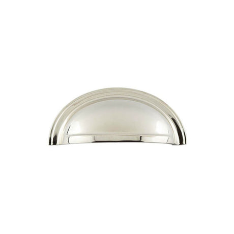 This is an image of a Burlington - 95x40mm PN Drawer Pull   that is availble to order from Trade Door Handles in Kendal.