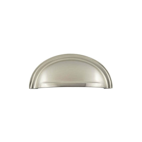 This is an image of a Burlington - 95x40mm SN Drawer Pull   that is availble to order from Trade Door Handles in Kendal.