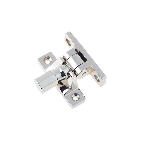 This is an image of a Burlington - Brighton sash fastener - Polished Nickel  that is availble to order from Trade Door Handles in Kendal.