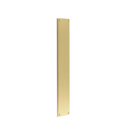 This is an image of a Burlington - 350x75mm raised finger - Satin Brass  that is availble to order from Trade Door Handles in Kendal.