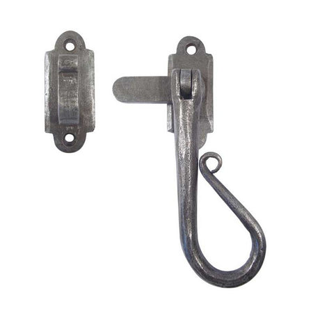 This is an image of a Frelan - Casement Fastener - Pewter  that is availble to order from Trade Door Handles in Kendal.