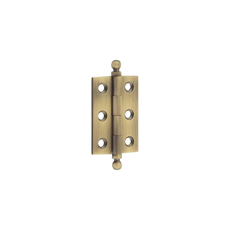 This is an image of a Hoxton - 50x35mm AB Final hinge   that is availble to order from Trade Door Handles in Kendal.