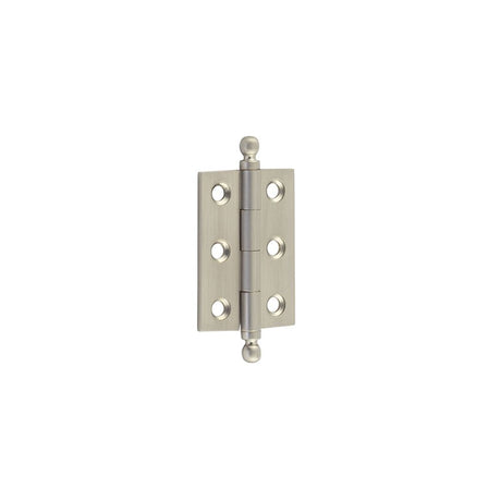 This is an image of a Hoxton - 50x35mm SN Final hinge   that is availble to order from Trade Door Handles in Kendal.