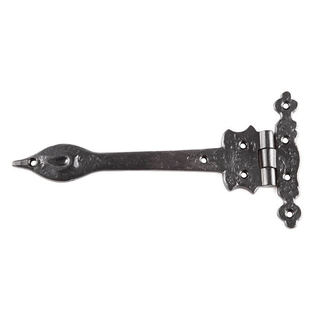 This is an image of a Frelan - Tee Hinges 230mm - Antique Black  that is availble to order from Trade Door Handles in Kendal.