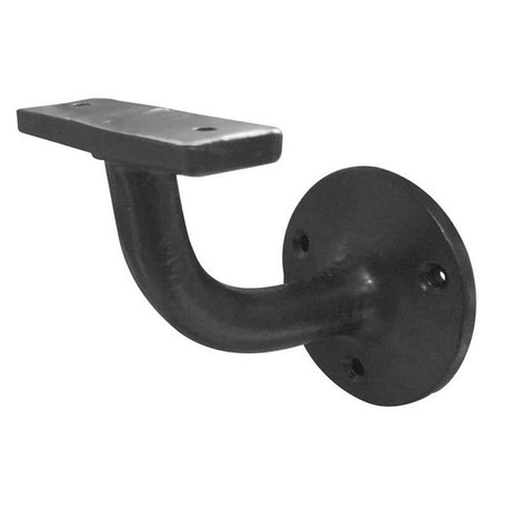 This is an image of a Frelan - Handrail Bracket - Antique Black  that is availble to order from Trade Door Handles in Kendal.