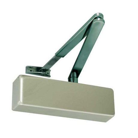 This is an image of a Frelan - SN Size 2-4 Closer C/w Blk Arm   that is availble to order from Trade Door Handles in Kendal.