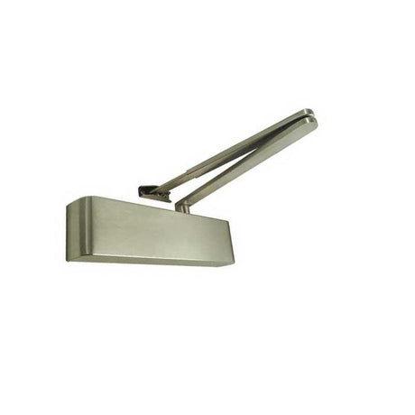 This is an image of a Frelan - Silver Size 2-5 Closer   that is availble to order from Trade Door Handles in Kendal.