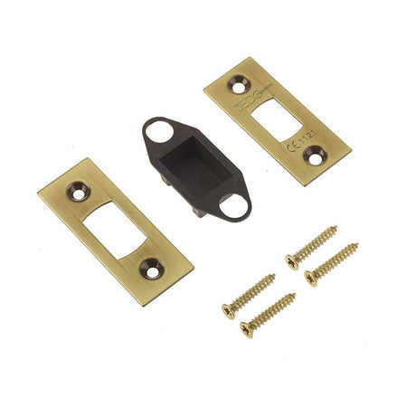 This is an image of a Frelan - Accessory Pack's for Heavy Duty Tubular Deadbolt's JL-ACD - Antique Bra  that is availble to order from Trade Door Handles in Kendal.
