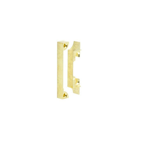This is an image of a Frelan - Rebate Set for JL-HDT Tubular Latch - Electo Brass  that is availble to order from Trade Door Handles in Kendal.