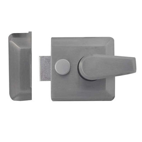 This is an image of a Frelan - SC Narrow nightlatch   that is availble to order from Trade Door Handles in Kendal.