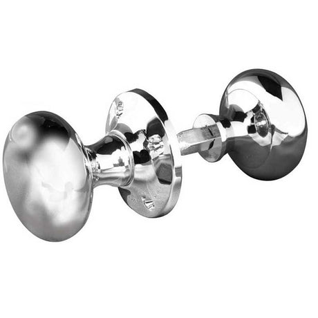 This is an image of a Frelan - 57MM RIM KNOB PC   that is availble to order from Trade Door Handles in Kendal.