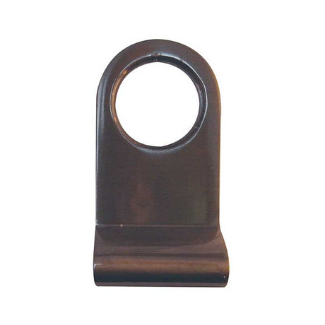 This is an image of a Frelan - Plain Cylinder Pull - Dark Bronze  that is availble to order from Trade Door Handles in Kendal.