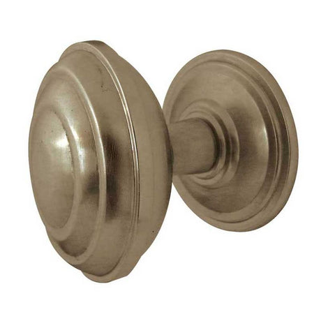 This is an image of a Frelan - Ronson Unsprung Mortice Knobs - Antique Brass  that is availble to order from Trade Door Handles in Kendal.