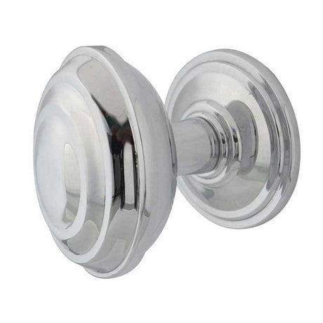 This is an image of a Frelan - Ronson Unsprung Mortice Knobs - Polished Nickel  that is availble to order from Trade Door Handles in Kendal.