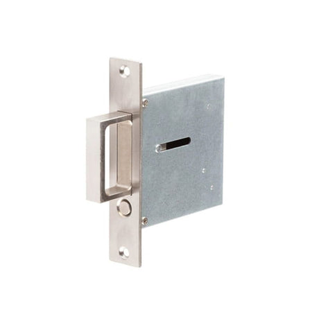 This is an image of a Frelan - SSS Sliding flush handle   that is availble to order from Trade Door Handles in Kendal.