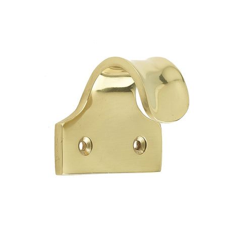 This is an image of a Frelan - Sash Lift - Polished Brass  that is availble to order from Trade Door Handles in Kendal.