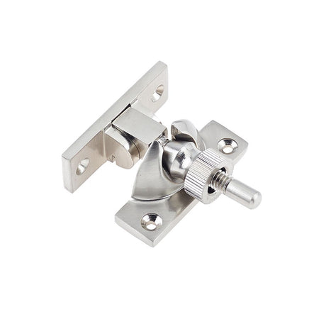 This is an image of a Frelan - Brighton Fastener - Satin Nickel  that is availble to order from Trade Door Handles in Kendal.