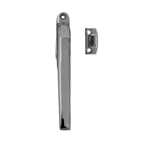 This is an image of a Frelan - Modern NV Non Lockable Casement Fastener - Polished Chrome  that is availble to order from Trade Door Handles in Kendal.